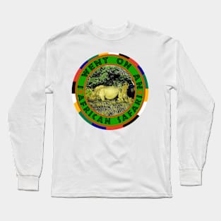 I Went On An African Safari Rhino Pair Long Sleeve T-Shirt